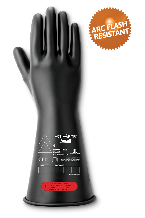 ActivArmr Electrical Insulating Gloves Class 0 – RIG014B